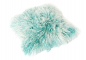 Preview: Tibet Lammfell Kissen Kissenbezug Mint (Tops)