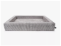 Preview: Harko Hundebett cord grau