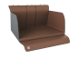 Preview: Hunde Autobett Travelmat City Guard Nissan_nougatbrown