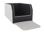 Preview: Auto Rücksitz Hundebett Travelmat RS Duo Plus Gr. L Blacksnow