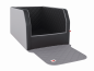 Preview: Auto Rücksitz Hundebett Travelmat RS Duo Plus Gr. XL Silverlineblack