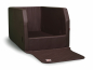 Preview: Auto Vordersitz Hundebett Travelmat VS Plus nougat brown Gr L