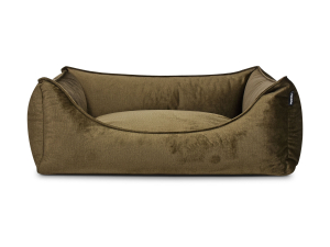 Hundebett Dreamcollection Velvetline khaki