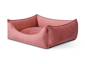 Hundebett Dreamcollection Velvetline Lachs