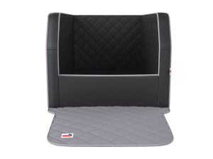 Auto Vordersitz Hundebett Travelmat VS Duo Plus silverlineblack Gr M