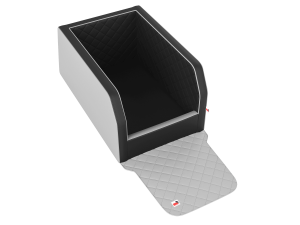 Auto Vordersitz Hundebett Travelmat VS Duo Plus blacksnow Gr L