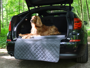 Auto Hundematraze Travelmat City Hunde-Reisebett 100 x 80 cm grau