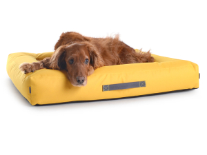 Montreal Hundebett Nylon 130x110 cm gelb