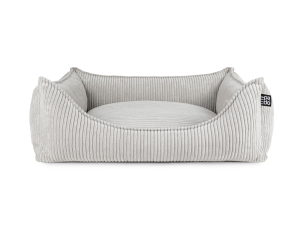 Hundebett Dreamer Cordline 130x110 cm SILBER-1