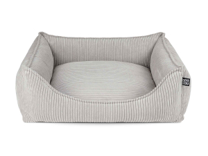 Hundebett Dreamer Cordline 130x110 cm SILBER-4