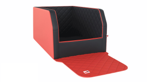 Auto Vordersitz Hundebett Travelmat VS Duo Plus pepperblack Gr S
