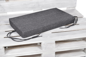 Palettenkissen-Seitenkissen-Softline 72x42x8 grau
