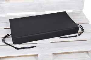 Palettenkissen-Seitenkissen-Softline 72x42x8 schwarz