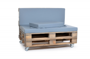 Palettenseitenrückenkissen Sunline Uni 72x42x8 hellblau-1
