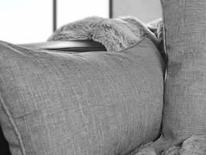 Dekokissen Alye Softline grau