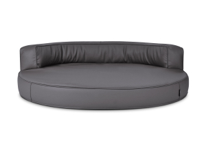 Atlanta Select+ Kunstleder Hundebett grau 90x70 cm-1