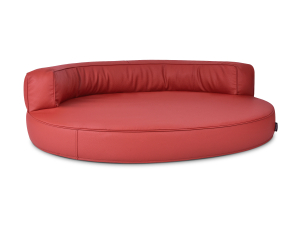 Atlanta Select+ Kunstleder Hundebett rot 110x90 cm-2