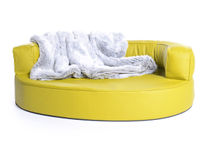 Hundebett Atlanta Kunstleder 110x90 cm kiwi