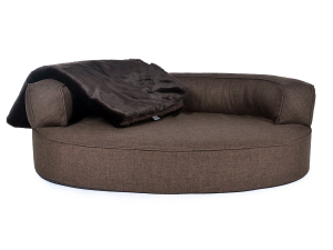 Hundebett Atlanta 110x90 cm braun