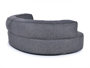 Hundebett Atlanta 110x90 cm grau