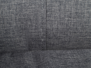 Hundebett Atlanta 110x90 cm grau
