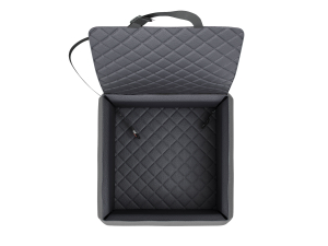 Auto Vordersitz Hundebett Travelmat VS ONE silbverlineblack Gr M