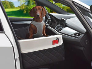 Auto Vordersitz Hundebett Travelmat VS ONE darkwhite Gr M