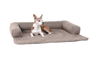 Hunde Sofaschutz Decke Dakota Softline 100x100 cm creme