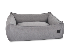 Hundebett Dreamcollection Select+ Luxuryline grau 110x90 cm-1