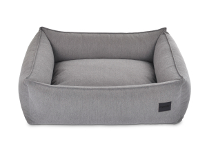 Hundebett Dreamcollection Select+ Luxuryline grau 110x90 cm-4