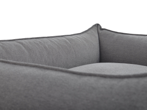 Hundebett Dreamcollection Select+ Luxuryline grau 110x90 cm-6