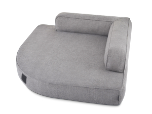 Hundebett Esquina Select+ 80x80 grau-2