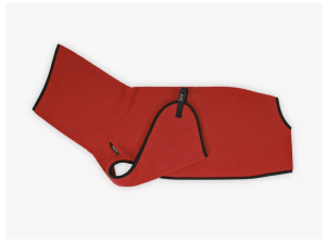 Hunde Bademantel RED