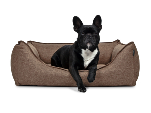 Hundebett Dreamcollection Softline 90x70 cm hellbraun