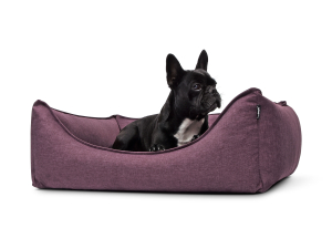 Hundebett Dreamcollection Softline 90x70 cm violett