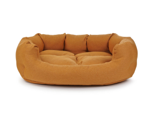 Fancy Hundebett mono senfgelb