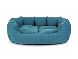 Fancy Hundebett mono tuerkis