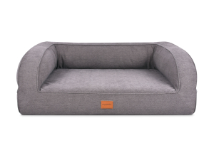 Flo Hundebett Luxuryline grau 110x90 cm-1