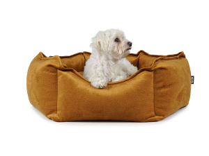 Hundebett hexo senfgelb