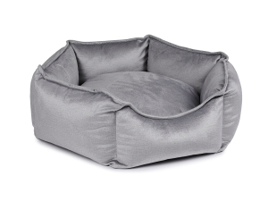 Katzenbett hexo velvet silber