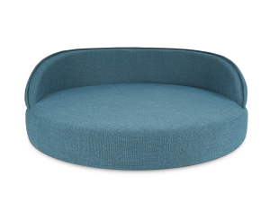 Hundebett Island Struqturo TÜRKIS Ø 85cm