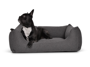 Hundebett Worldcollection Silverline 70x50 cm silber