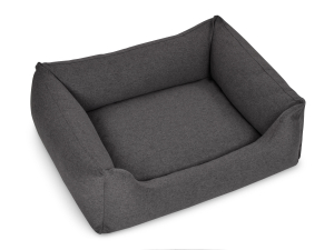 Hundebett Worldcollection Silverline 90x70 cm antharzit