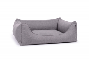 Hundebett Worldcollection Softline 110x90 cm silber