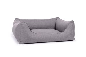 Hundebett Worldcollection Softline 130x110 cm silber