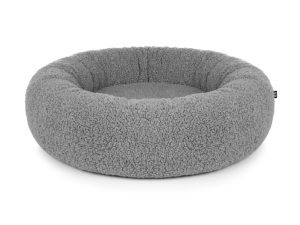 Hundebett Woolly silber