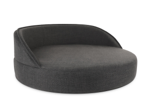 Hundebett Island Struqturo ANTHRAZIT Ø 85cm-3