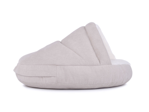Hundebett Shell Comfort 75x75 cm creme