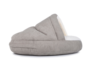 Hundebett Shell Comfort 75x75 cm taupe