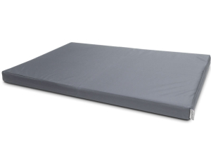 Hundematte Luvano Nylongewebe 120x80 cm grau